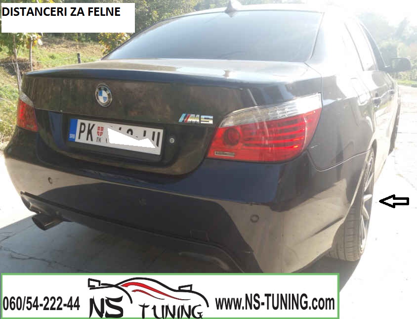 bmw e60 distanceri alu felne 5x120 debljina 20mm ugradnja novi sad tuning